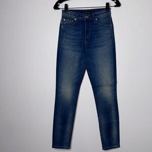 COUT DE LA LIBERTE HIGH RISE SKINNY BUTTON FLY WOMENS Size 24